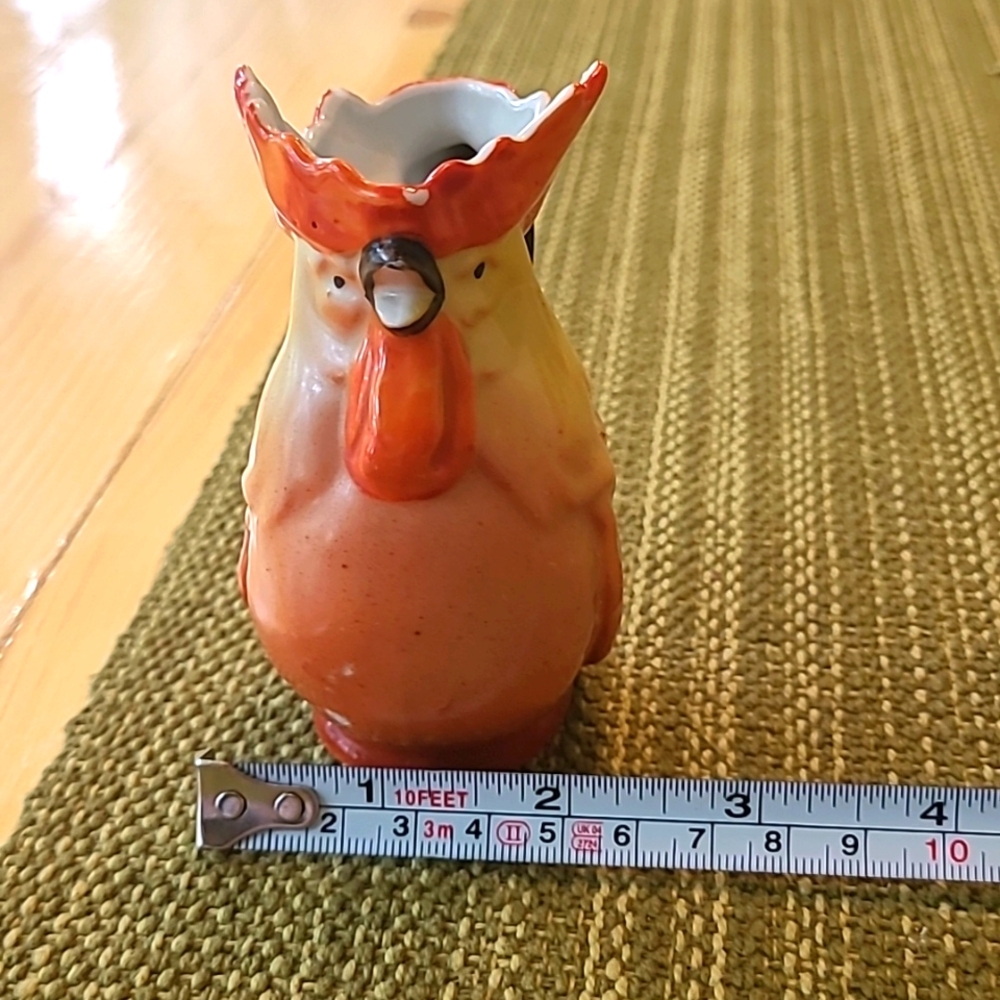 Vintage Schafer & Vater German Porcelain Rooster Creamer - Picture 12 of 14